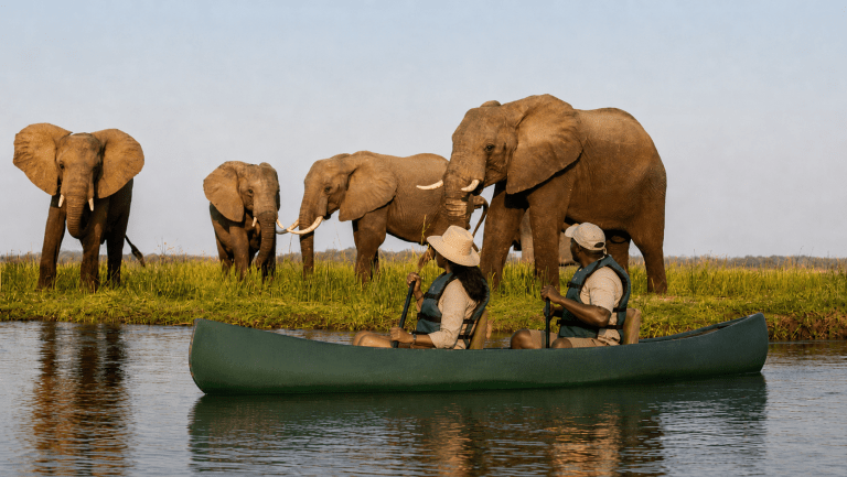 4 Day Lower Zambezi Canoe Safari Experience